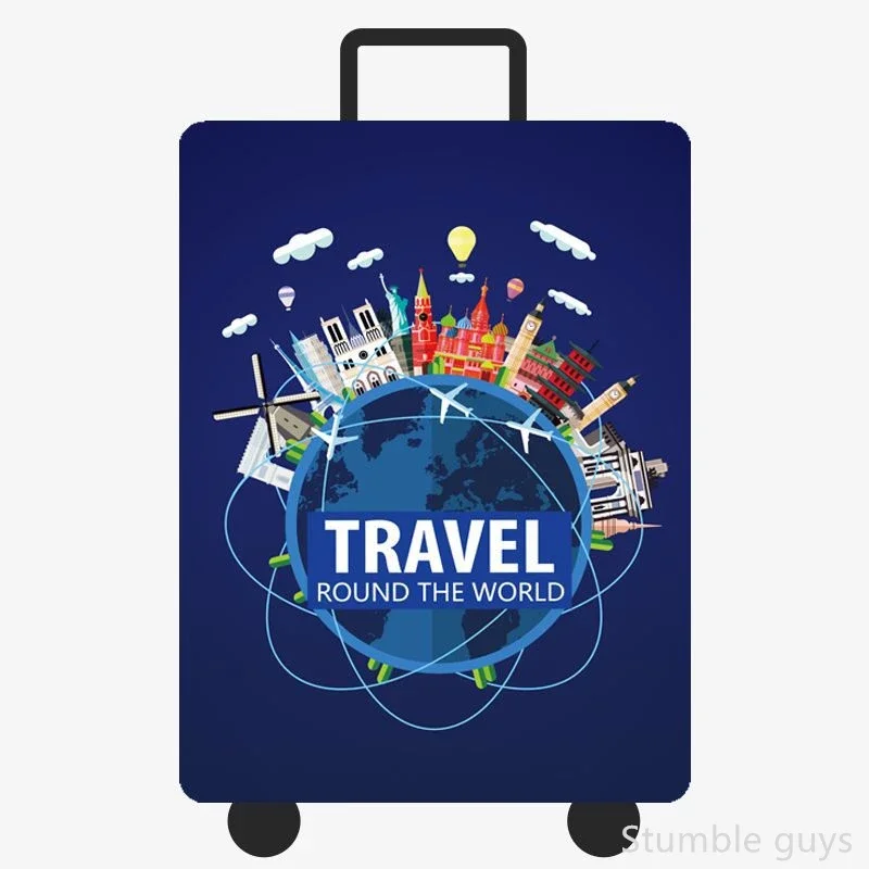 

Premium Elastic Luggage Protective Cover Dustproof Scratch-Resistant Suitcase Sleeve Sturdy For All Trips 18-32 Inch Luggage