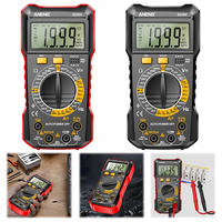 Digital Multimeter Large Screen Voltage Detector Auto-Ranging Voltage Resistance Meter Multifunctional Handheld Electrical Tools