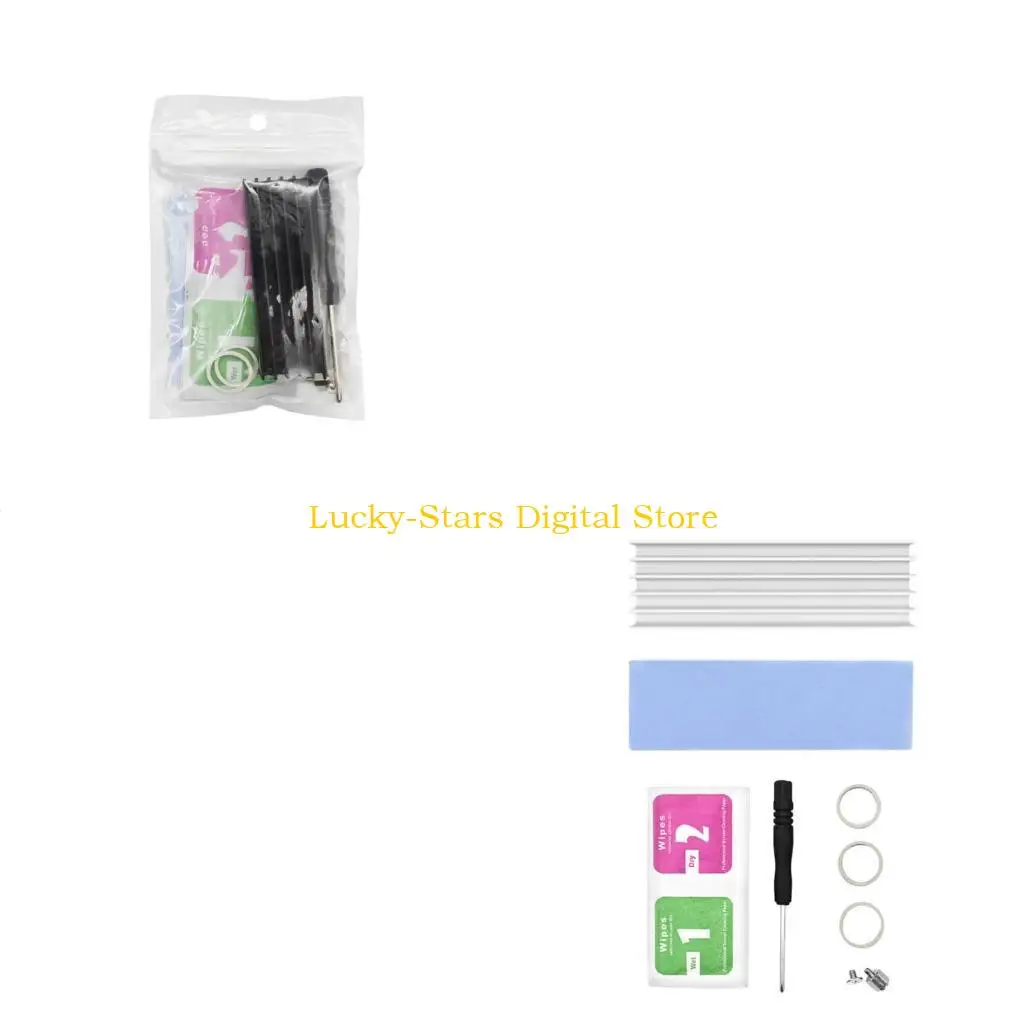 

T3EE Hard Drive Heat Sink Aluminum 70x22x10mm 2280 NVME SSD Heatsink