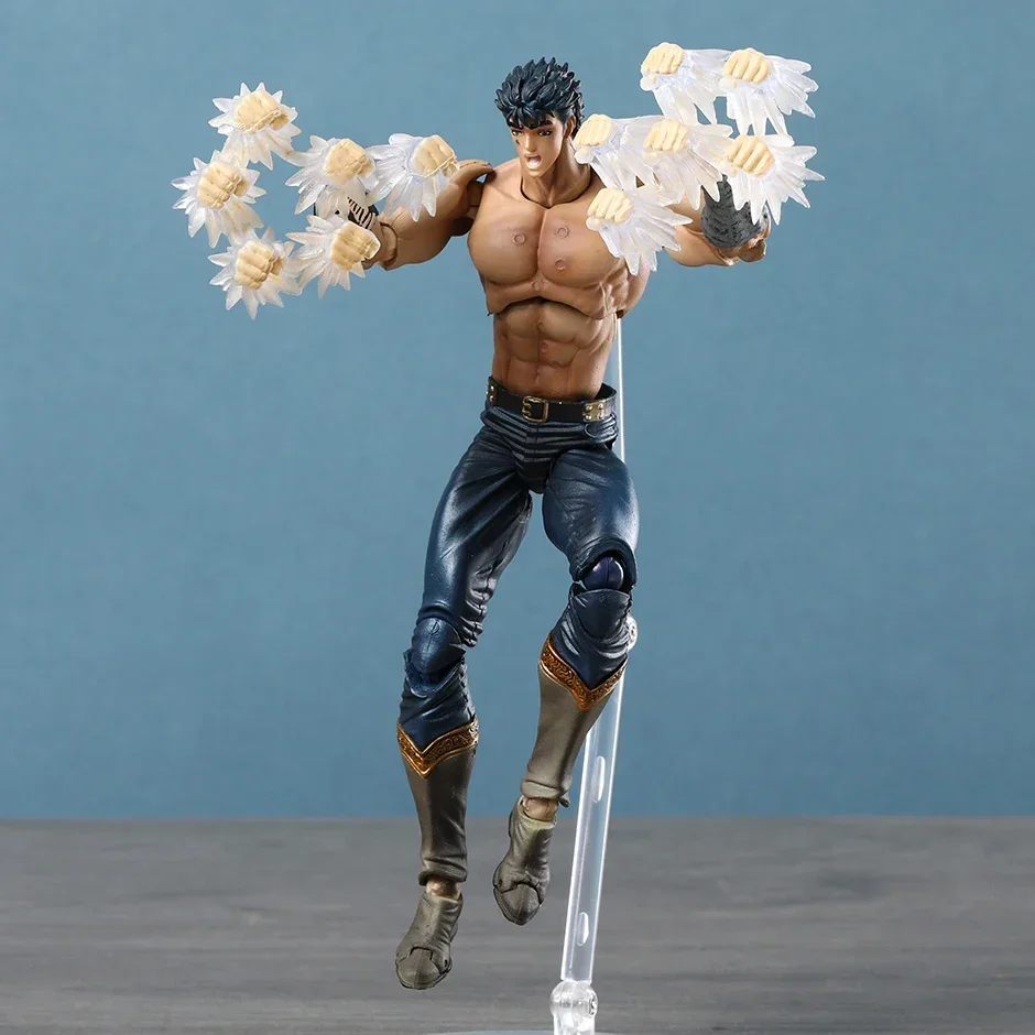 تمثال الحركة الفائقة Medicos ، قبضة النجم الشمالي Kenshiro Musou Tensei Ver تمثال لعبة هدية