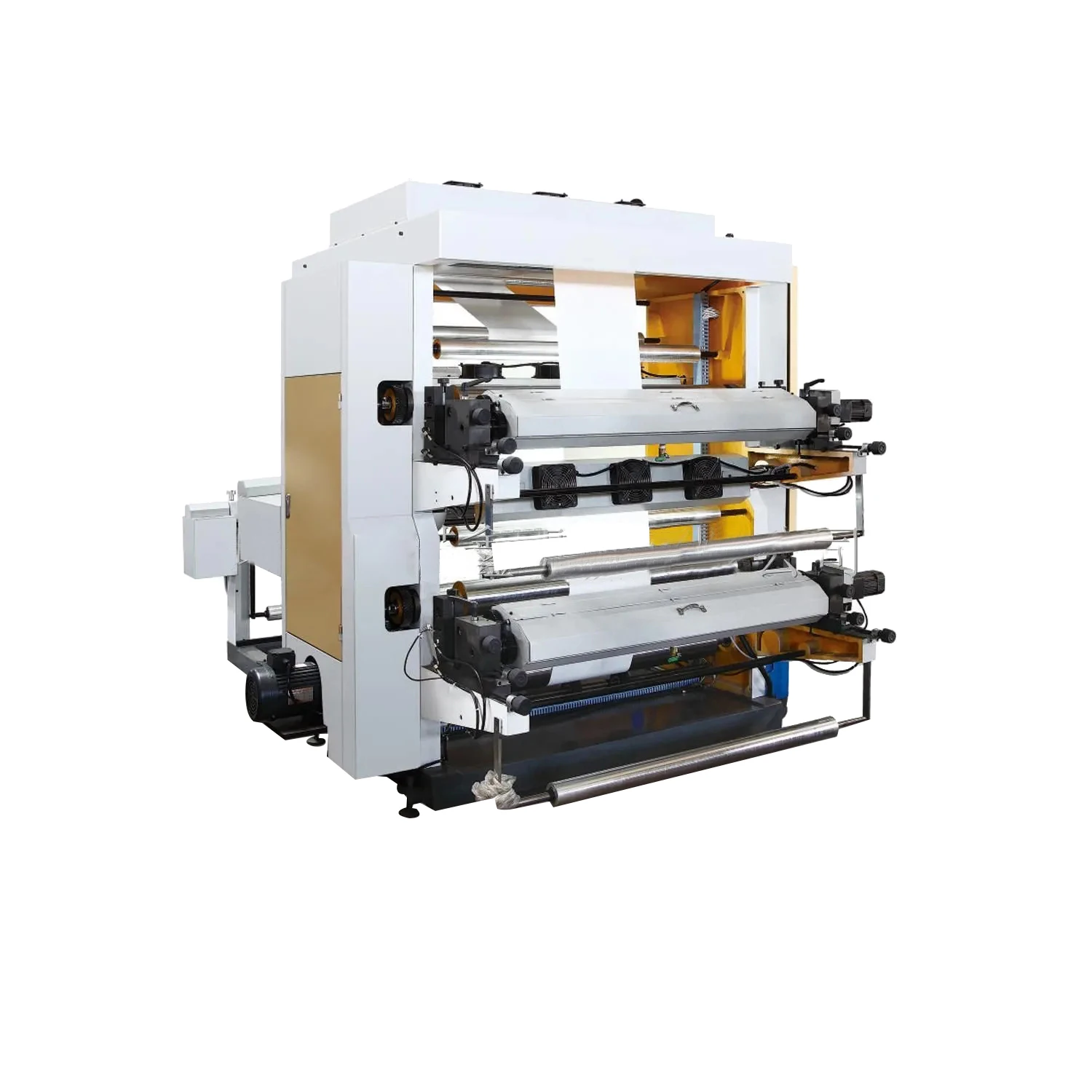 Custom Digital Flexo Uv Plastic Bag Logo Film Gravure Printing Machine For Plastic Film 2 Colour