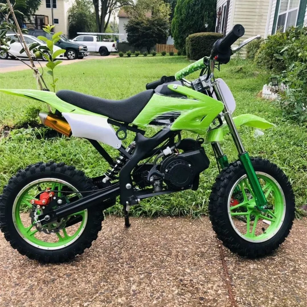 Hot Sale 49cc Chain Drive Dirt Bike for Kids Hand Pull Start Pocketbike