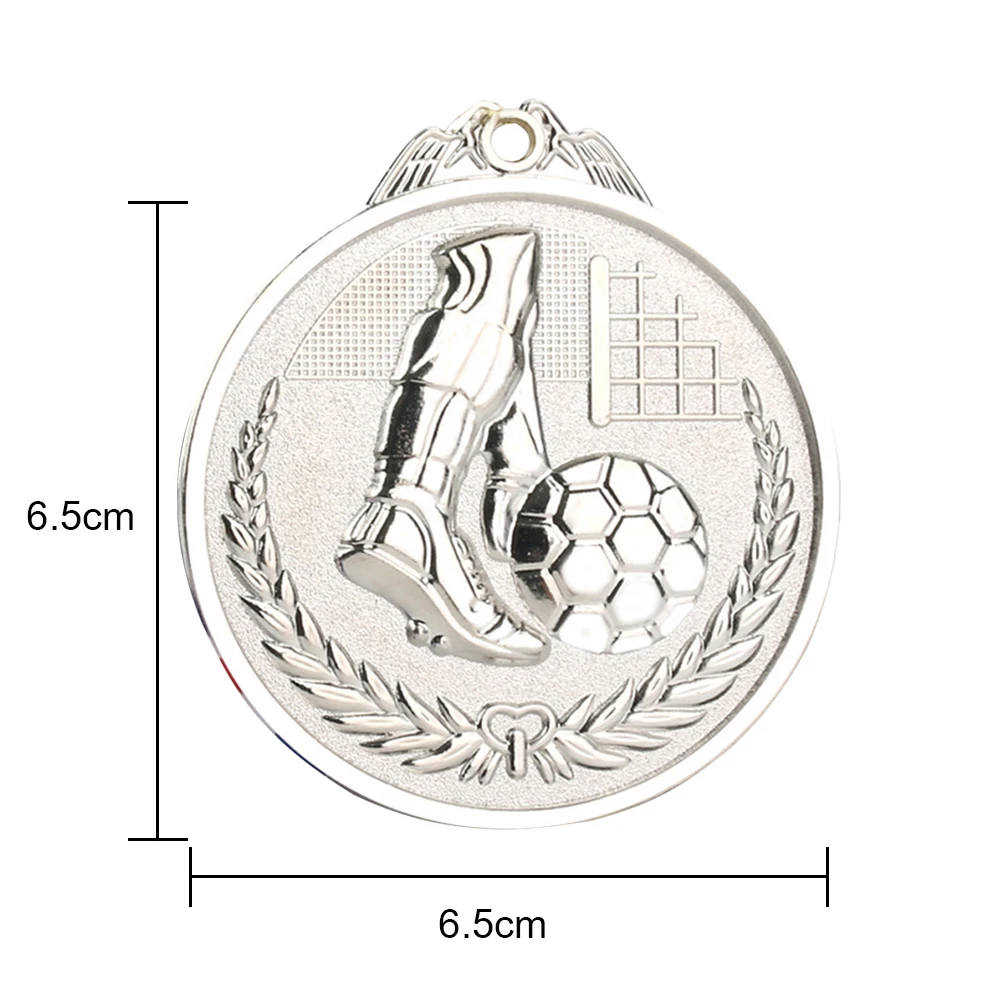 

Памятная медаль Медали для футбольных соревнований из цинкового сплава Износостойкая коллекция Золото Серебро Бронза Школьные принадлежности