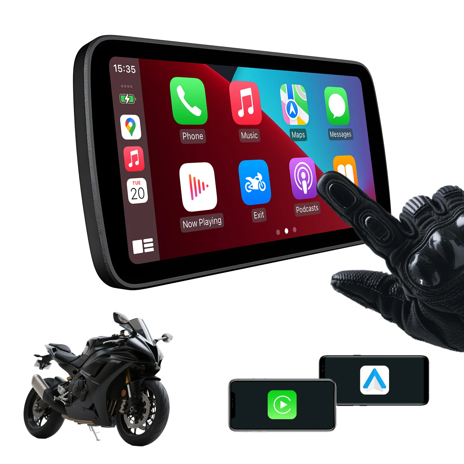 6-inch-smart-motorcycle-display-wireless-carplay-android-auto-built-in-tpms-navigation-support-siri-google-assistant