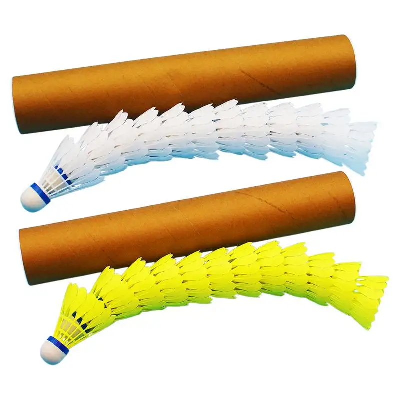 

12Pcs Professional Badminton Shuttlecocks High Speed Training Badminton Ball Lightweight Shuttlecock For Competition,Practice