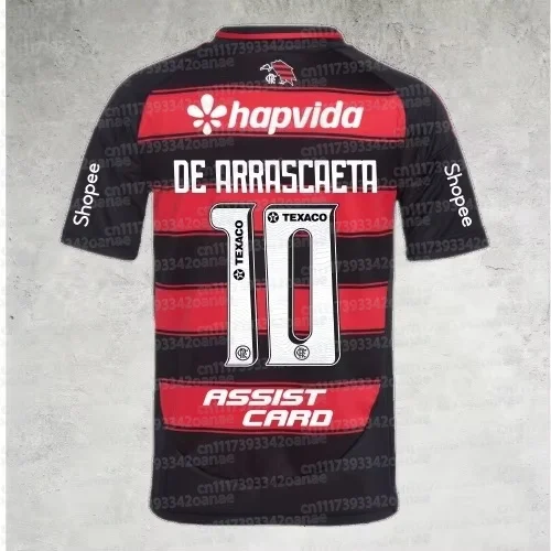 2026 Flamengo Fußballtrikots Jorginho-Print Brasilianischer Vereins-Fan-Sportbekleidung Lässige Alltagskleidung für Erwachsene Familien-Matching – Detail 4