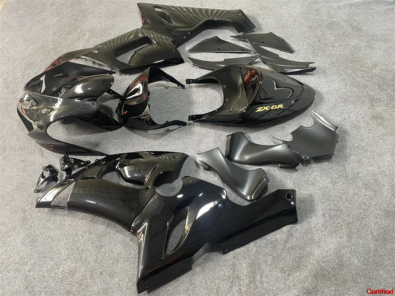 

Комплект обтекателей для мотоцикла, подходящий для zx-6r 2005-2006 636 Ninja 05 06, комплект кузова, черный