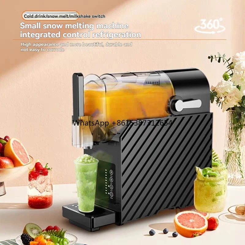 Commercial & Home Snow Ice Machine - Auto Slush/Cone Maker for Boba Shops/Hot Pot Frozen drinks/snow mud/milk shakes