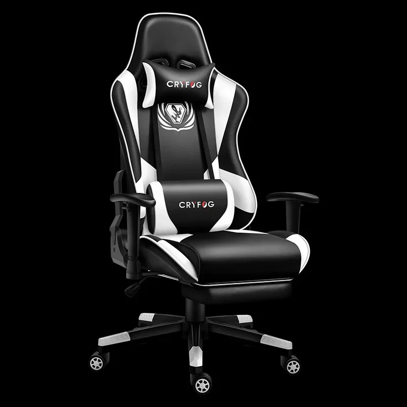 

Cheap Gamer Chair Kneeling Office Footrest Mesh Leather Kids Comfy Ergonomic Gaming Backrest Work Comfortable Weightless White