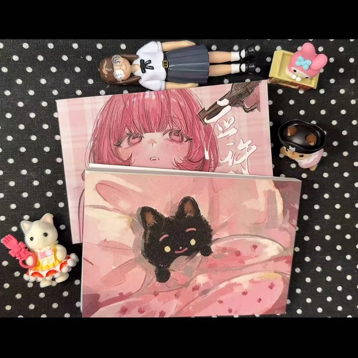 Libro de pegatinas del día de promesa, libro de pegatinas enteras de Ins coreano, espacio de lluvia, corte Yanbian, Cuenta de mano, papel de Collage decorativo DIY, regalo bonito