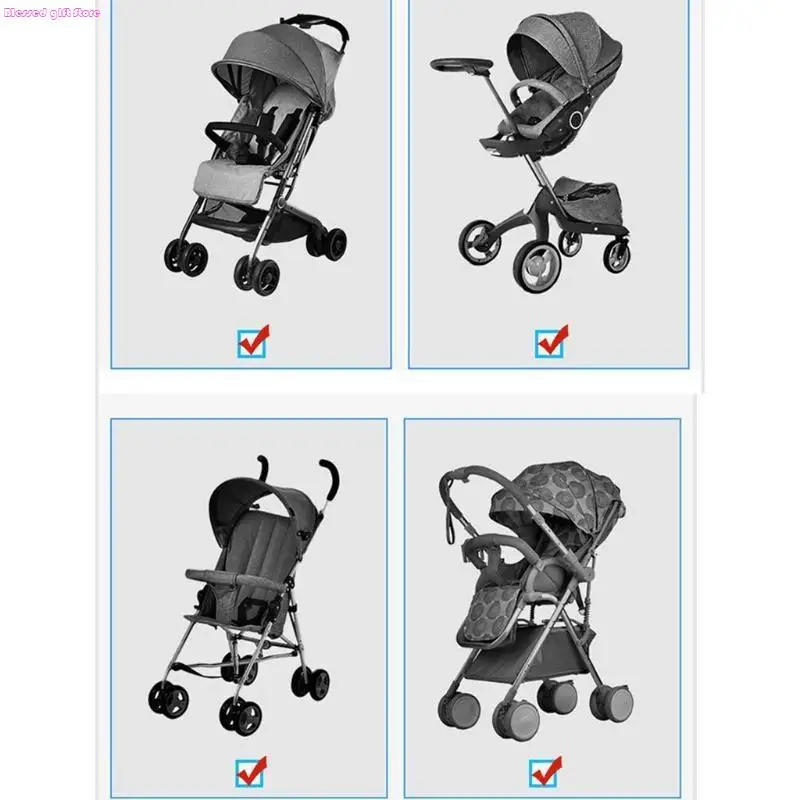 D0JC Durable Warm Muff Stroller Gloves for Extra Thick Waterproof Stroller Hand Muff