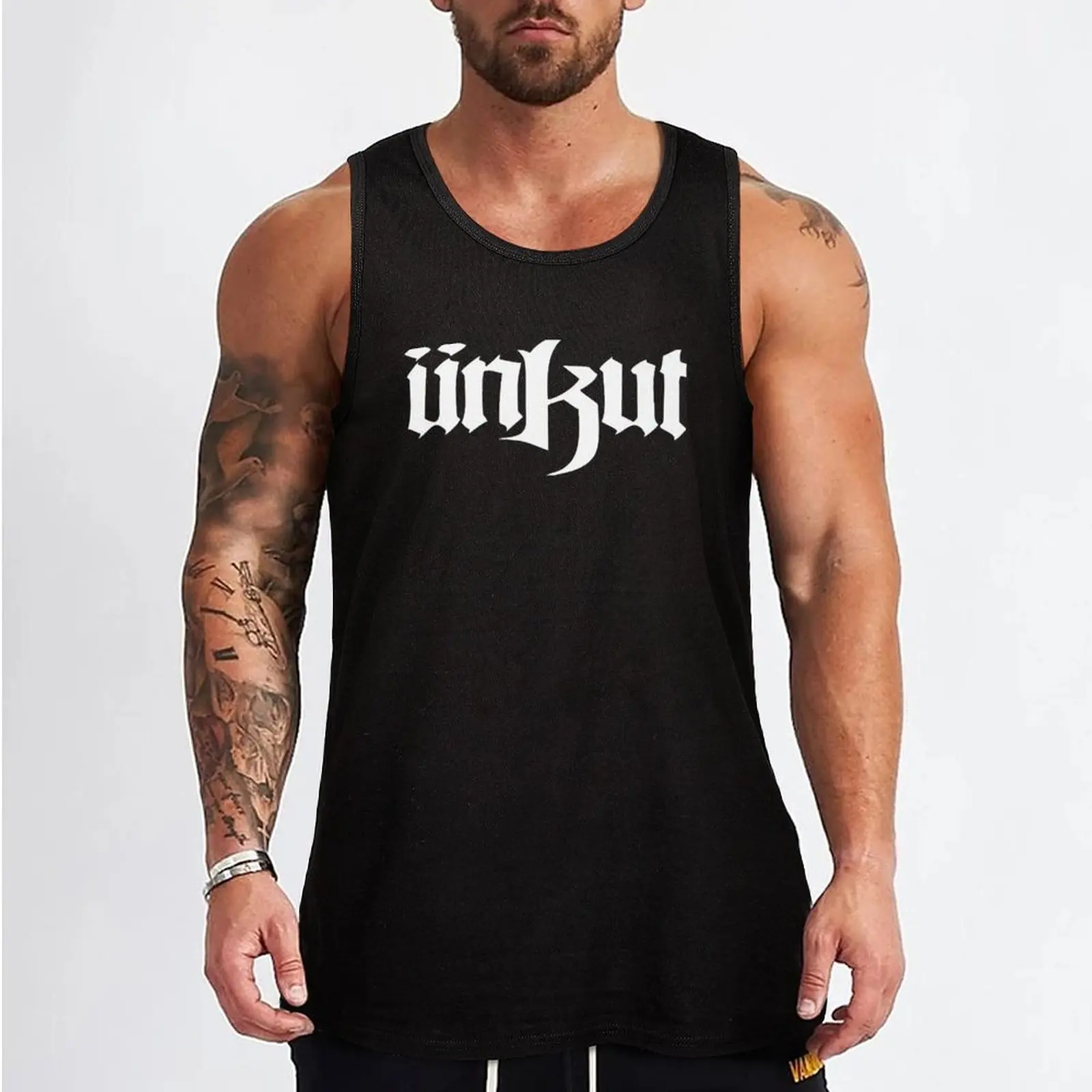 New Best Extraordinary Unkut Design Tank Top sleeveless vest men gym shirts summer clothes man 2023 singlets for men