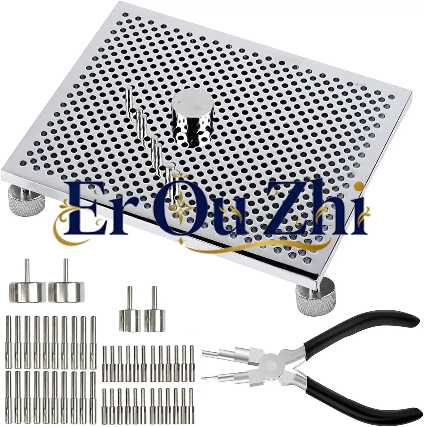 Metal Wire Jig  Jewelry Woven Molding Board Handmade Jewelry Earrings Bracelet Wire Winding Board