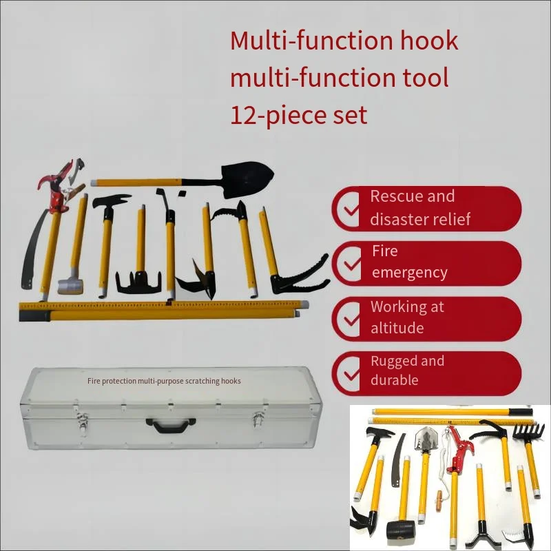 Multi-Function Hook Manual Breaking Tool Fire Hook Rescue Breaking Tool Earthquake Rescue Tool  434