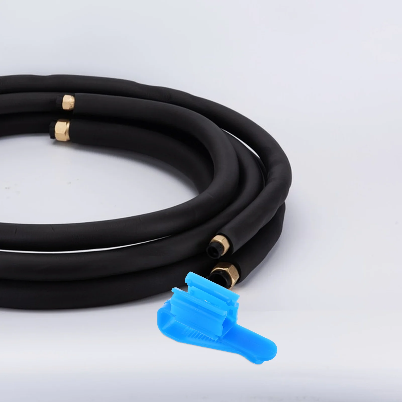 

4Pcs Plastic Hose Clamps Multi-Function Adjustable Pipe Clips for Automotive Fuel Oil Water Pipe Holder Adjustable Clamp