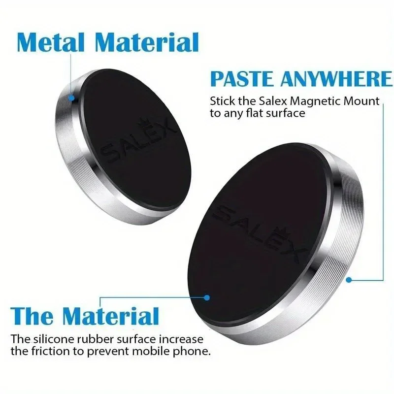 Magnetic Car Phone Holder Universal Car Phone Stand for Mobile Phone Universal Dashboard Wall Mounted Car Magnet Sticker