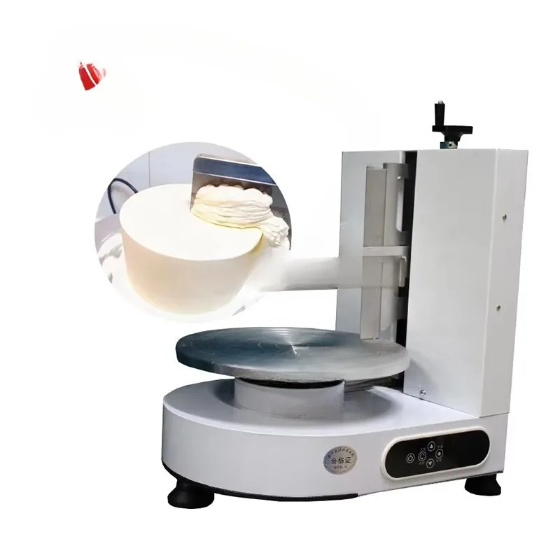 Better Cake Embryo Creamer Maker Cake Straightening Machine About 60Rpm High Speed Cake Cream Plastering Refining Machine