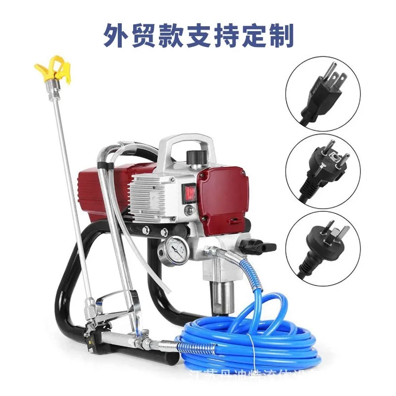 

Electric High-Pressure Airless Sprayer for Home Decoration Latex, Interior and Exterior Wall Paint, and Anti-Rust Paint