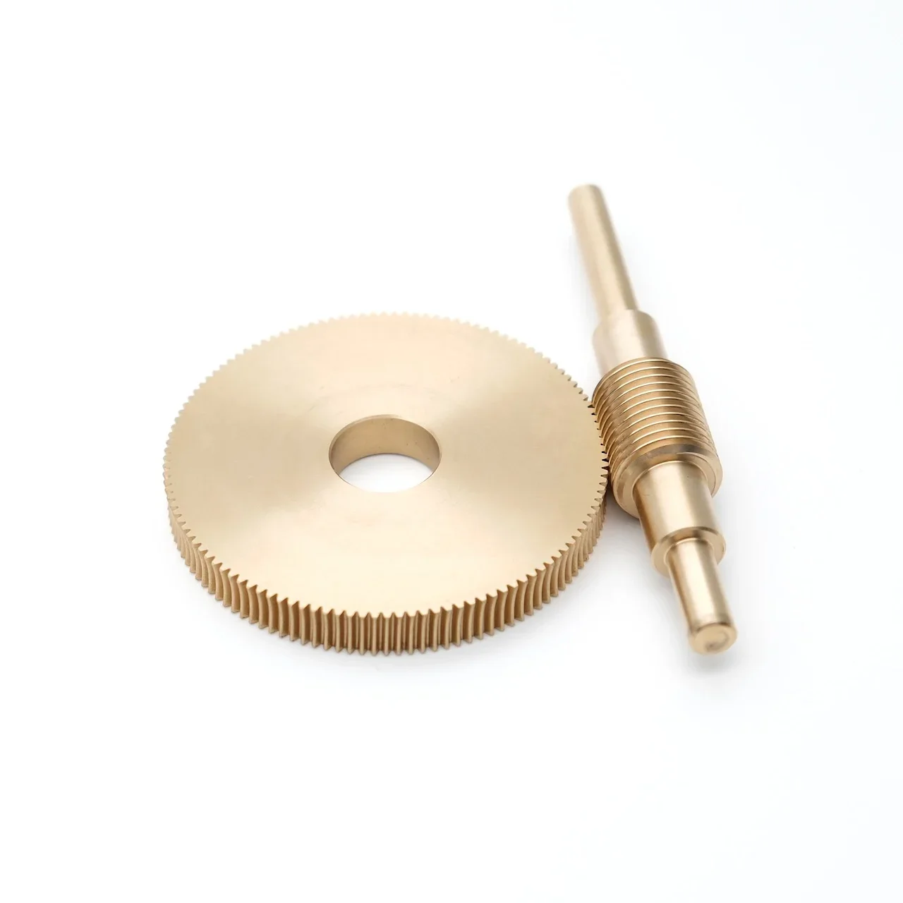 1:120 Ratio 0.4M 120T Copper Reducer Precision Turbine Worm 12MM Gear For Reduction Gearbox Star Tracker Deceleration Mechanism