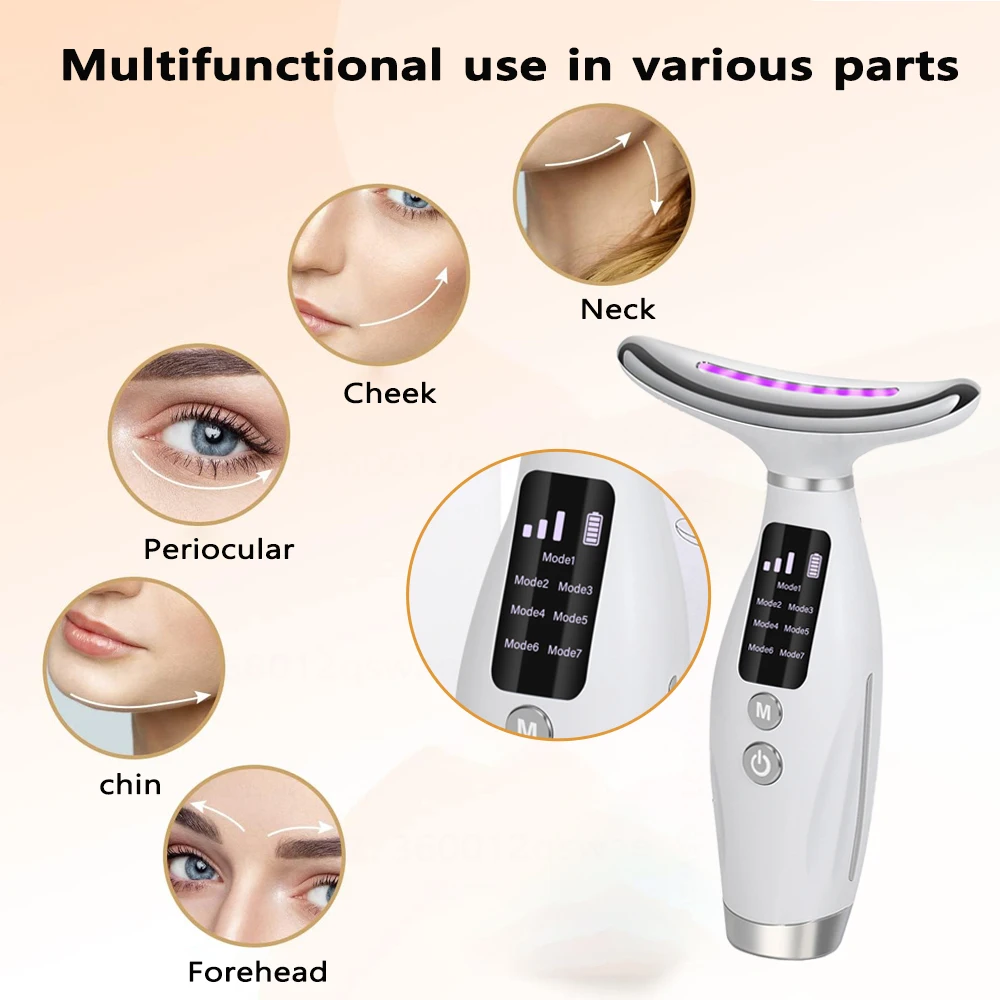 Face Massager Facial Microcurrent Neck Face Lifting Device Anti-aging Facial Massage Neck Anti Wrinkle Skin Tightening Device