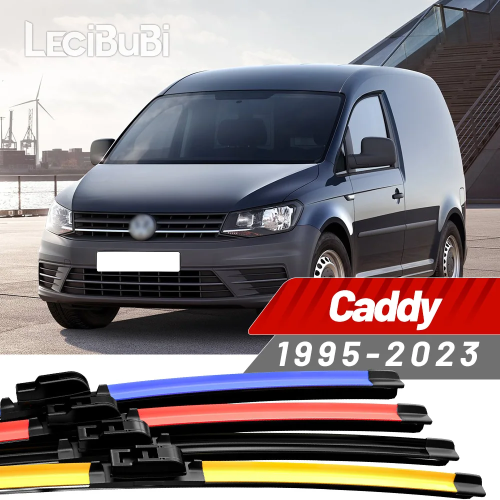 2 stücke Für VW Caddy MK2 MK3 MK4 1995-2023 2015 2016 2017 2018 2019 2020 2021 2022 Frontscheibe Wischer Klingen Scheibenwischer