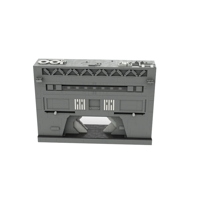 Architettura cinematografica MOC Base imperiale Playset Modulo da costruzione Street View Ultimate Collectibles Modello Giocattoli in mattoni Regali per bambini