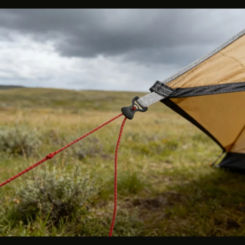 10 Stück Camping-Zeltseilspanner, Spannseilstopper, Seilspanner, Rucksackzubehör, Outdoor-Zubehör