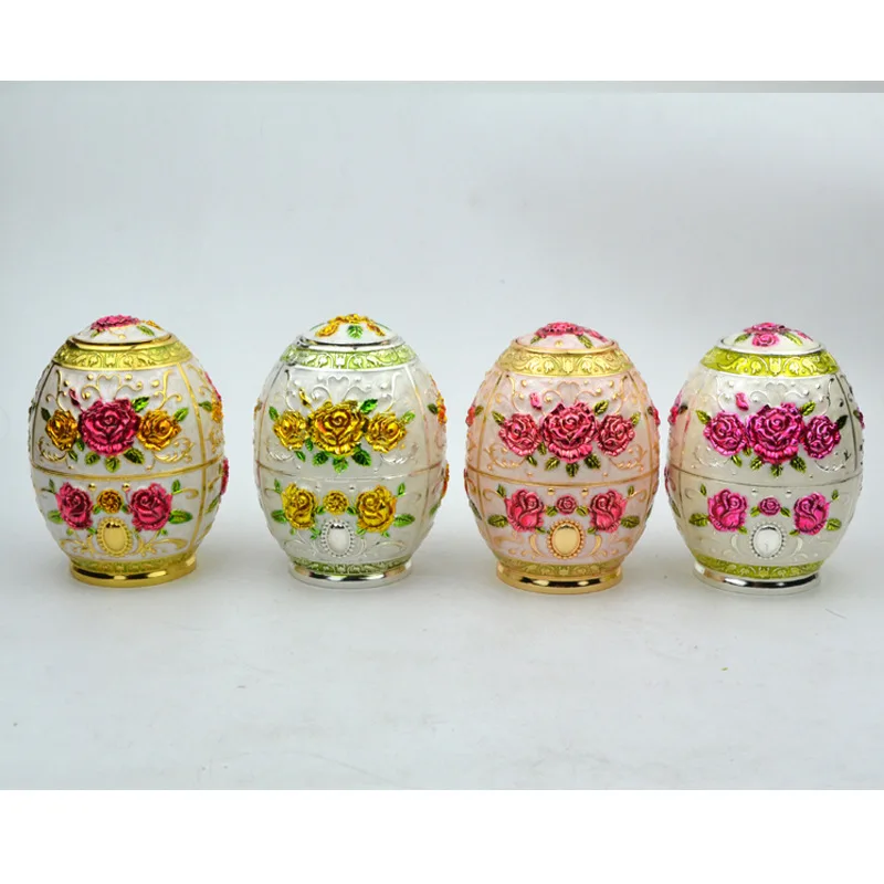 

Russian toothpick holder, metal colored toothpick case, rose pattern, willow pattern