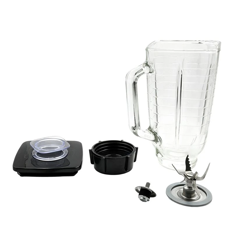 A01M-Glass Jar Replacement With 6-Blade Ice-Crushing Assembly,For Oster Blender Models 4655, 4961, 4980- For Blender Accessory