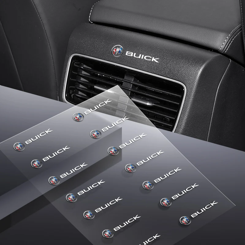 1/2/5/10pcs Car Logo Stickers Door Side Window Body Universal Decal For Buick Regal LaCrosse enclave royaum Park Avenue GL8 GL6