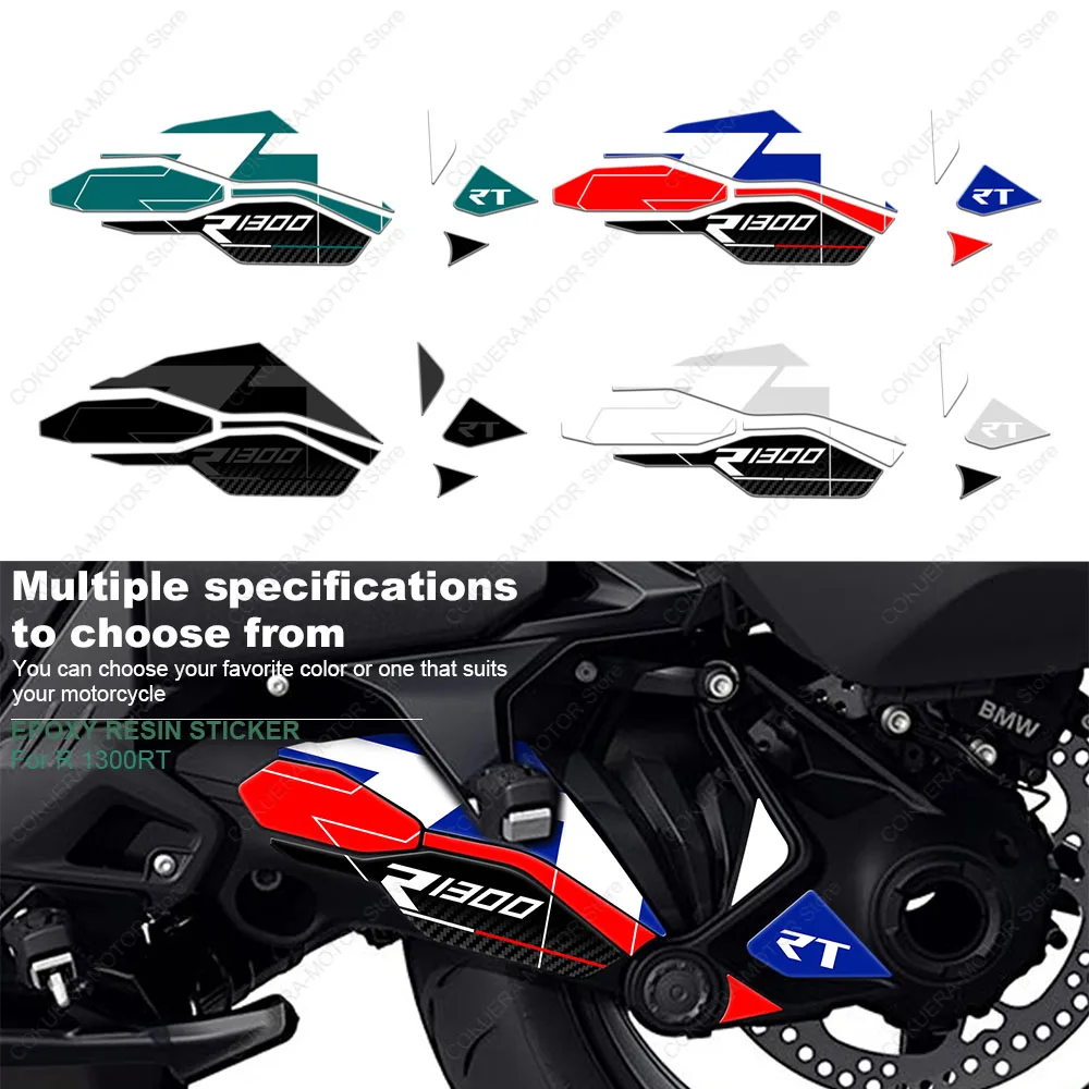 

Motorcycle chain edge cover sticker for R1300RT R 1300 RT 2025 Resin Sticker 3D Motorcycle Protection Sticker