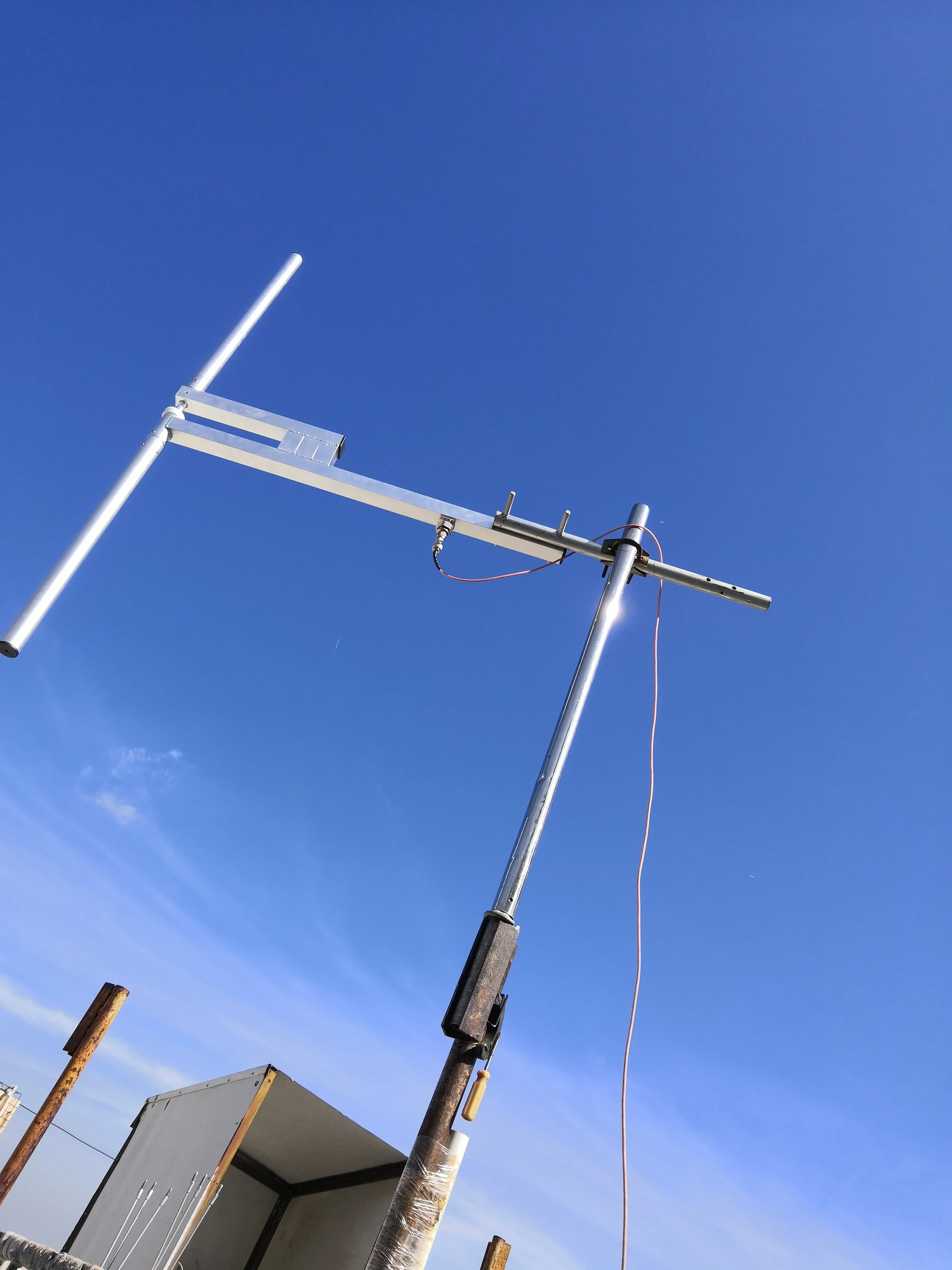 High Power Wireless Outdoor AM FM 88-108MHz Radio Headset Dipole Antenna for Clear Audio Reception