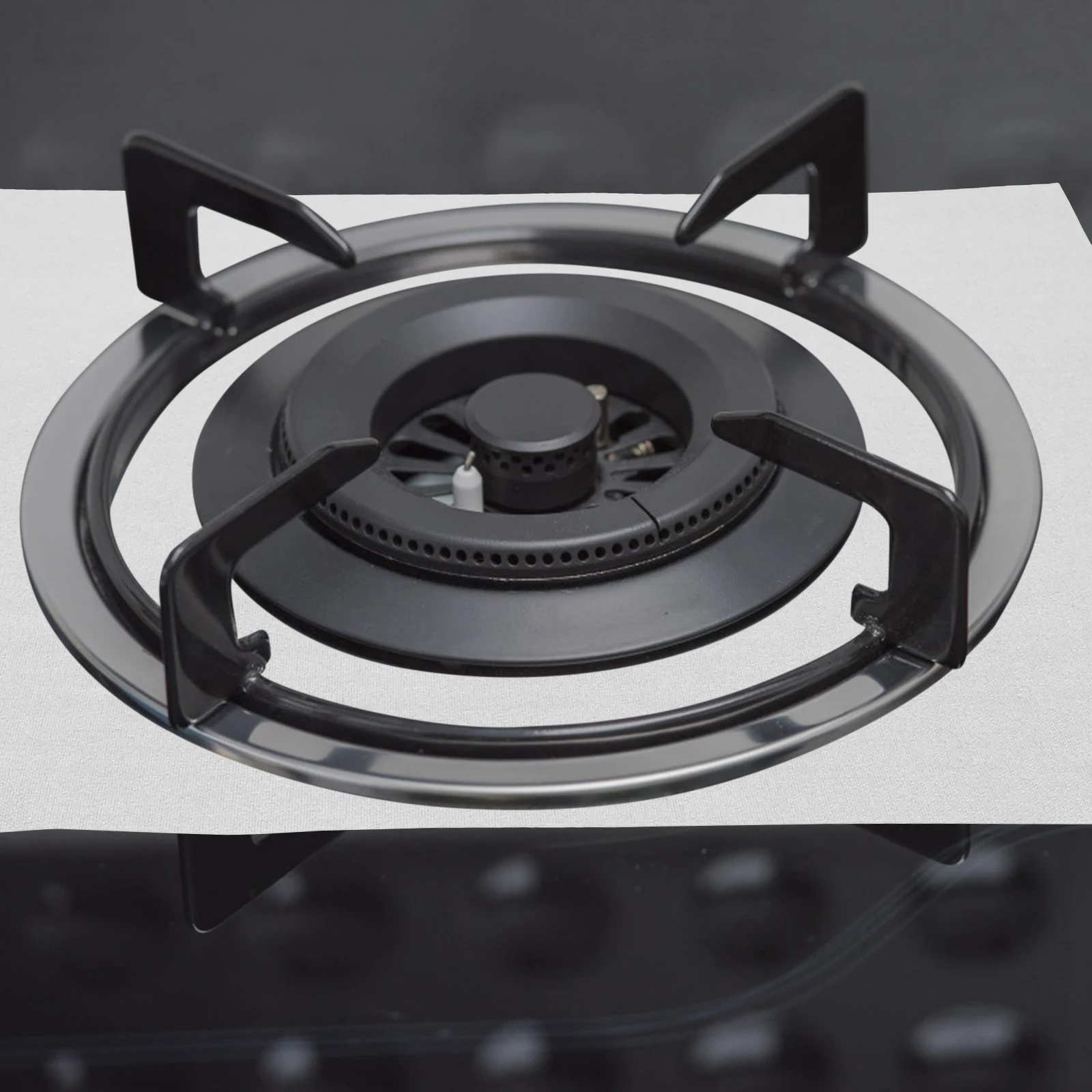 

4pcs Heat Resistant Stove Burner Covers Gas Range Protectors Thicken Reusable Kitchen Countertop Protectors For Gas Stoves
