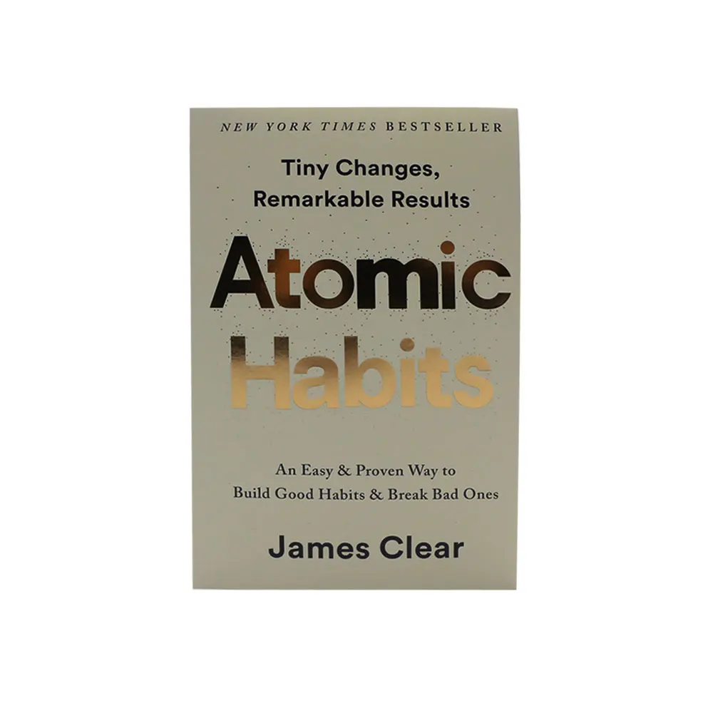 

Bview Art Atomic Habits Английская книга Джеймса Кард Мастера Ежедневные привычки Маленькие изменения Большие результаты Преобразуйте свою жизнь в 30 дней