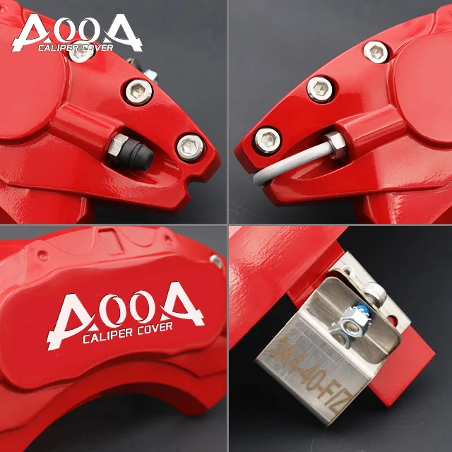 China High Quality 12 Optional Color Aluminum Brake Caliper Covers for