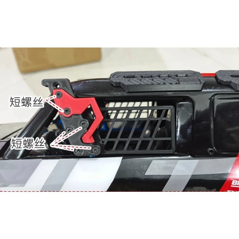 MJX H8P 1/8 Scale RC Crawler Car Body Armor Protector Set  Wheel Eyebrow Armor Arches Cover Rc Car Upgrade Accessories