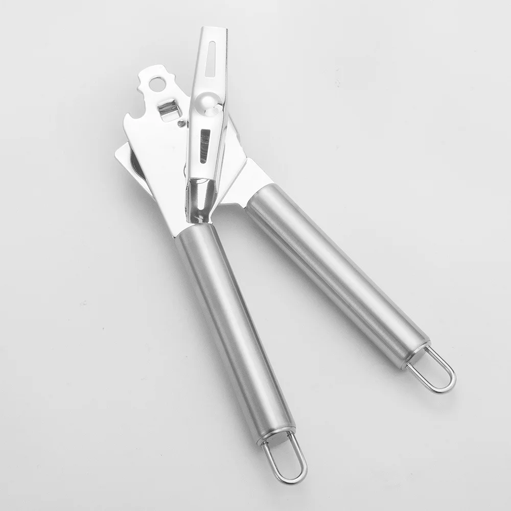 YGTITAN Stainless Steel Can Opener, Heavy Duty Manual Tin Opener with Ergonomic Handle, Kitchen Tool