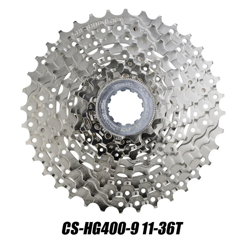 Shimano ALIVIO CS-HG400-9 Speed MTB Cassette Sprocket 11-32T 11-34T 11-36T Mountain Bicycle Freewheel Bike Cassette