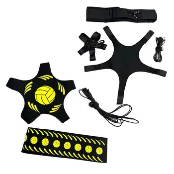 배구 리바운더 트레이너 키트, 배구 점프 훈련 기술 연습 훈련 스트랩 장비, 액션 개선 액세서리 