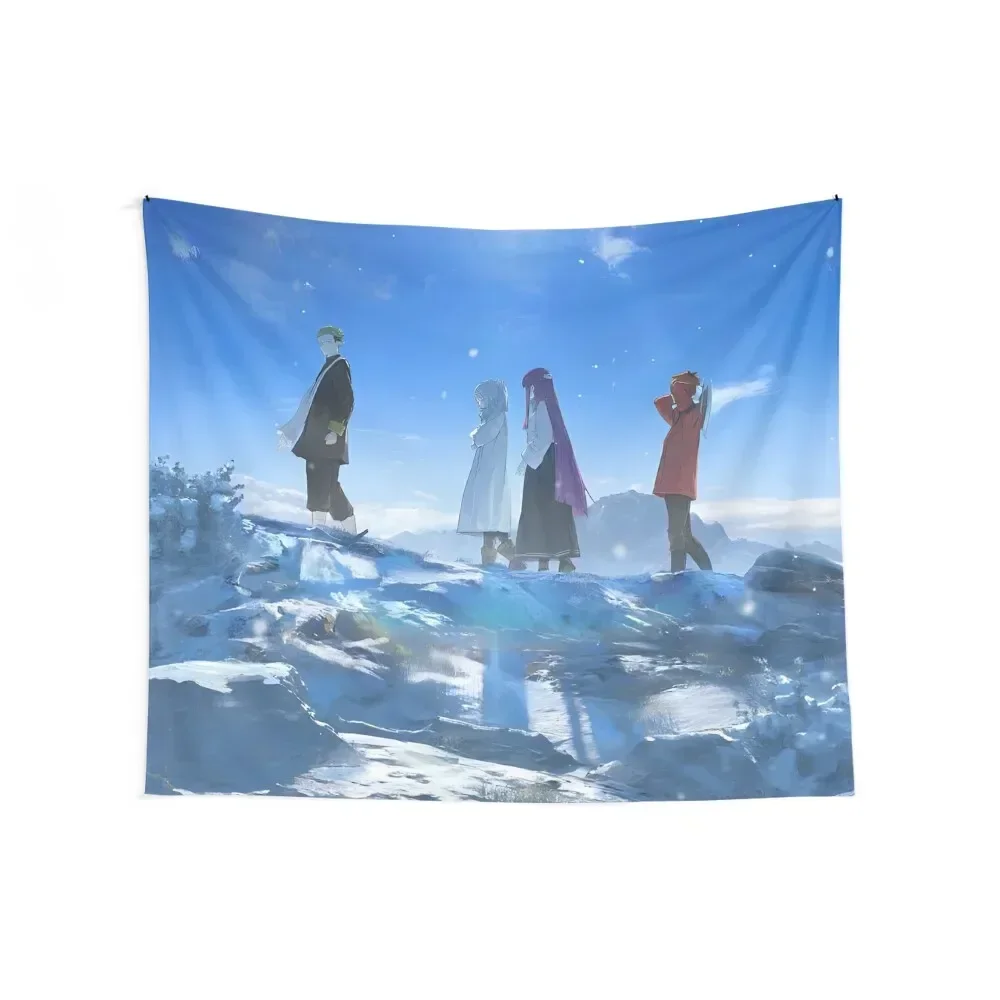 Sousou no Frieren Tapestry Room Aesthetic Decor Wall Decor Hanging Tapestry