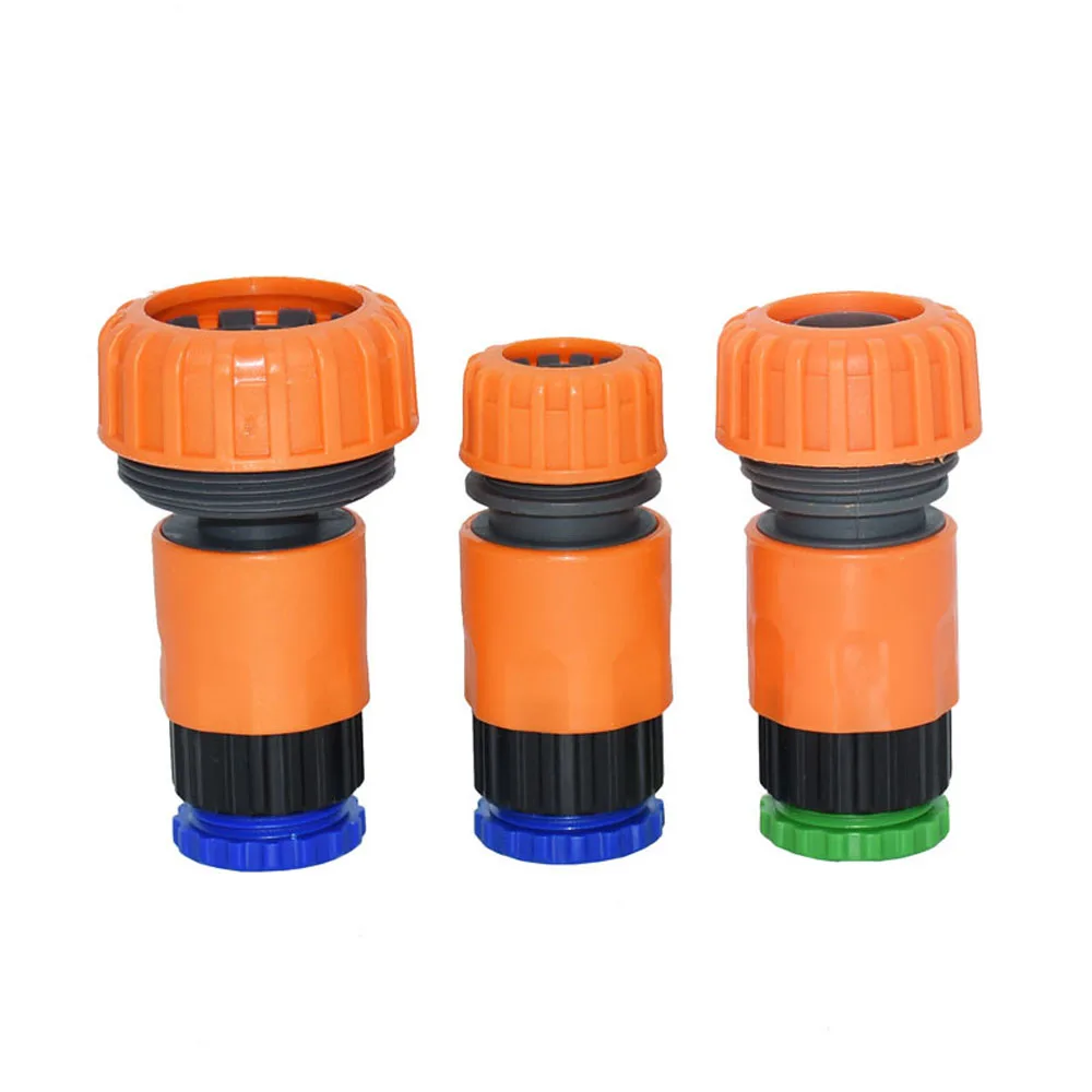 

Garden Hose Quick Connector 1/2 3/4 1 Inch Hose Water Tap Connector Female 1/2 3/4 Watering & Irrigation Pipe Fitting 12Pcs