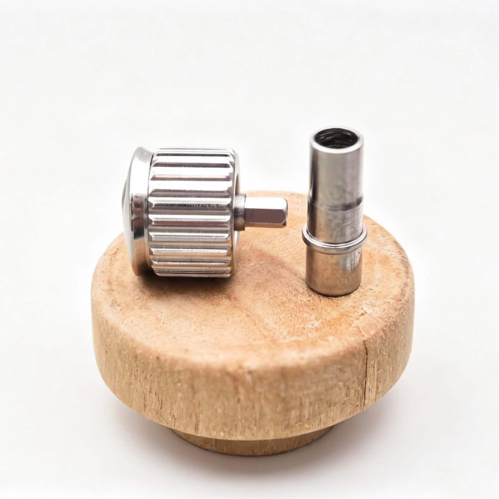 Longine HydroConquest Crown Replacement, Stainless Steel Screw-Down Watch Crown for L3.781 view 3