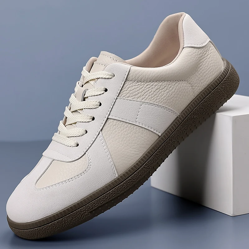 

2025 Men's Spring/Autumn Viral Chunky Sneakers - Hong Kong Style Trendy Casual Shoes, Height-Boosting for Students & Skaters