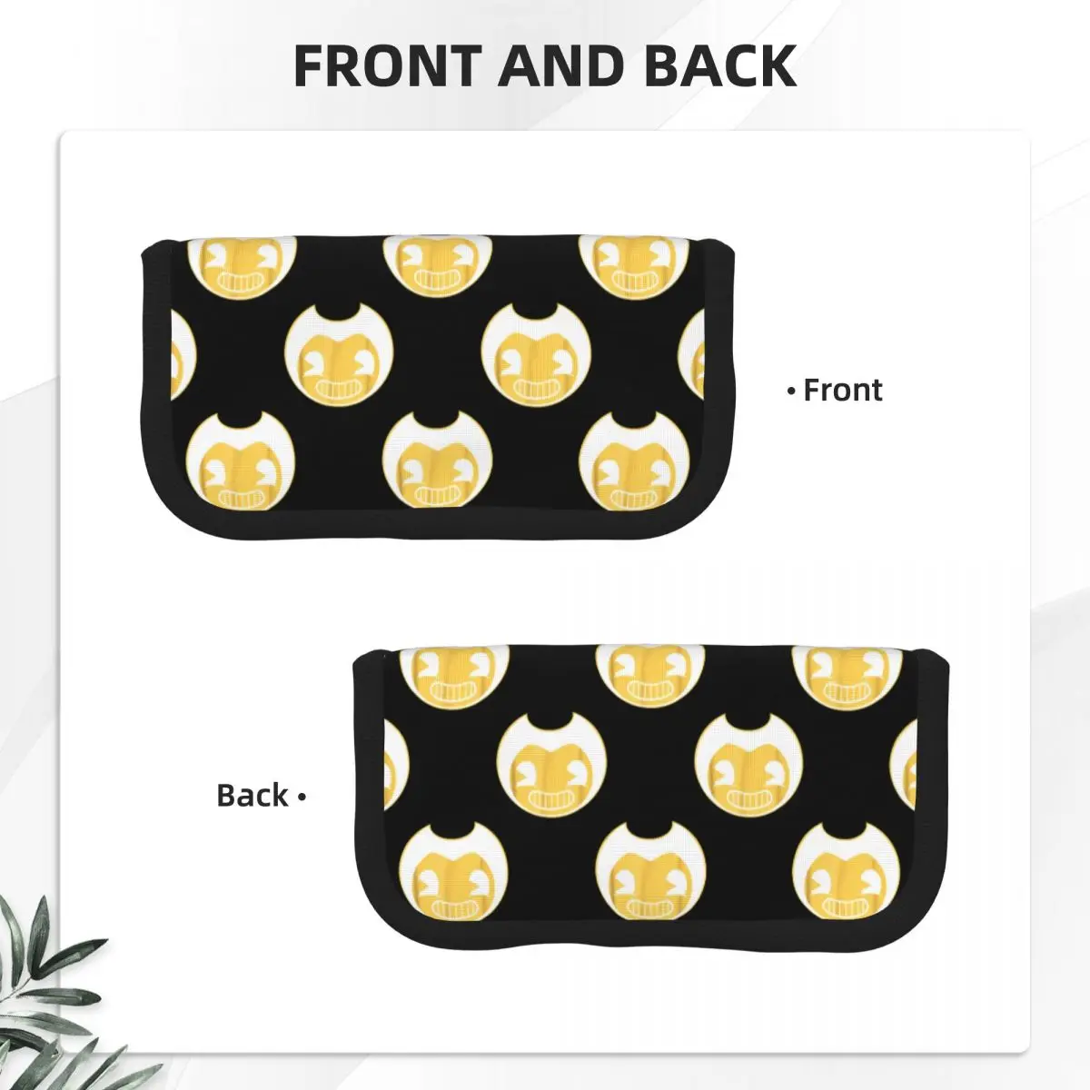 Bendy-Ink-Machine Pencil Cases for Students School Pen Box Pencil Bag Big Capacity Pencil Pouch Storage Stationery Supplies