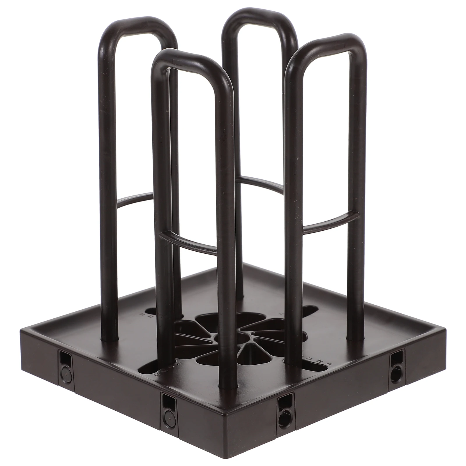 

1 Pc Coffee Brown Adjustable Cup Holder for Paper Plastic Cups Dispenser Multi functional Desktop ganizer Storage Rack