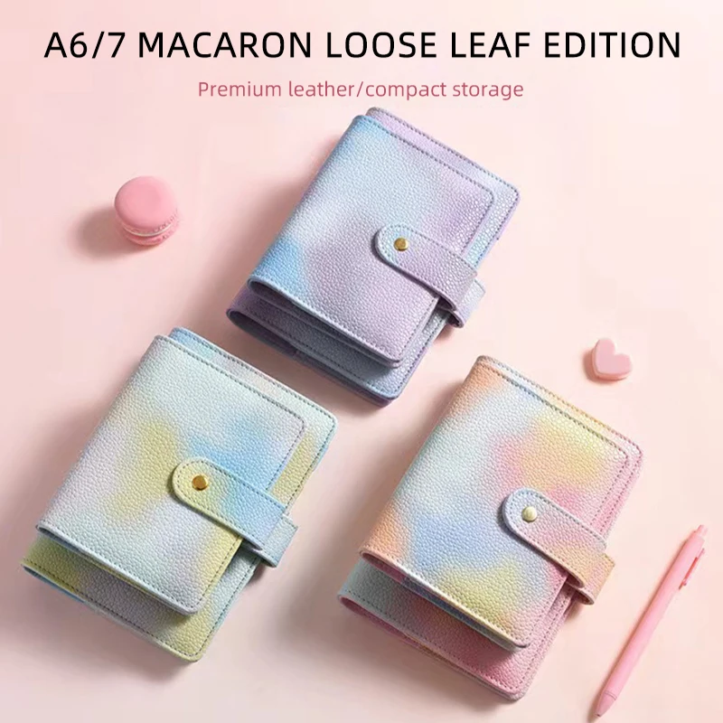 a7 binder budget money wallet Color cash envelopes for budgeting With Binder Budget Planner Organizer Loose-leaf Notebook