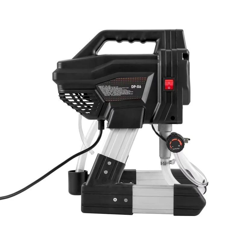 Stand Airless Paint Sprayer 7/8HP 650W High Efficiency 2900PSI Electric Machine Extension Rod CE Certified Multi-Voltage