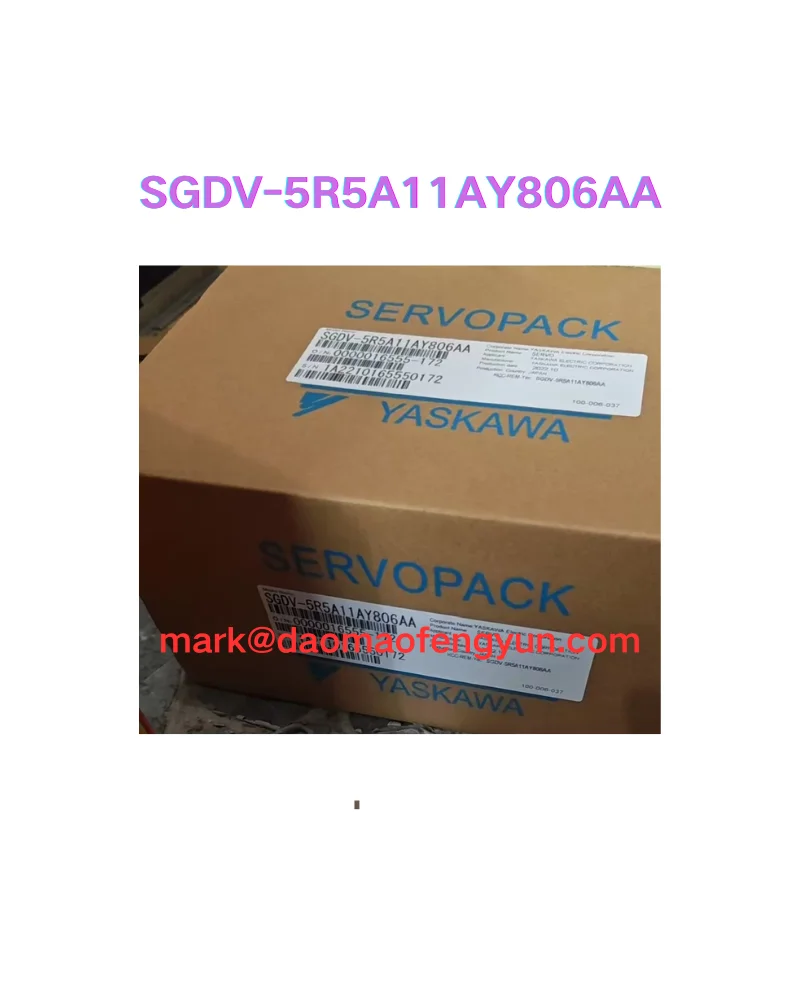 

SGDV-5R5A11AY806AA New servo drive,