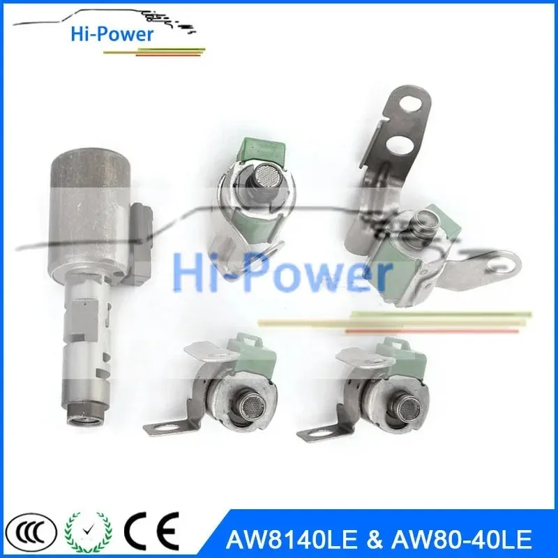 

5PCS/Set Transmission Solenoid Shift Kit AW8040LE Fits For Ford Fiesta 1.6L For Ford Fiesta Toyota Chevy AW8140LE U441 U440E