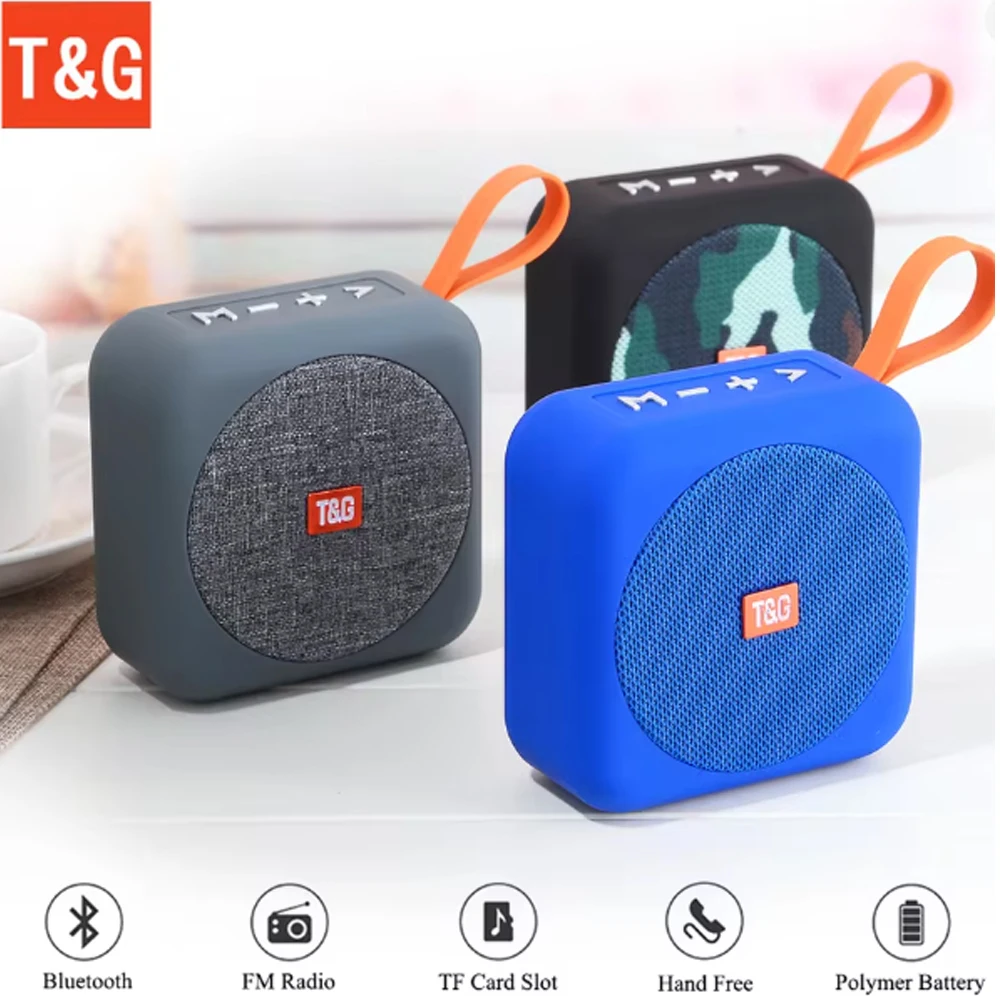 TG505 haut-parleur Bluetooth Portable sans fil Mini TWS haut-parleur extérieur caisson de basses boîte de son étanche Support AUX/TF/USB/BT 500mAh